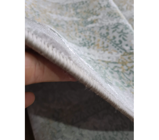 Синтетична килимова доріжка DEEP OCEAN 146JA YELLOW / GREEN - Висока якість за найкращою ціною в Україні зображення 2.